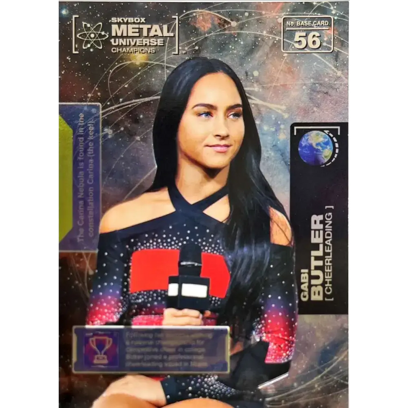 2021 Skybox Metal Universe Champions NM-MT #56 Gabi Butler Pop Culture Card - Non-Sports Card Single