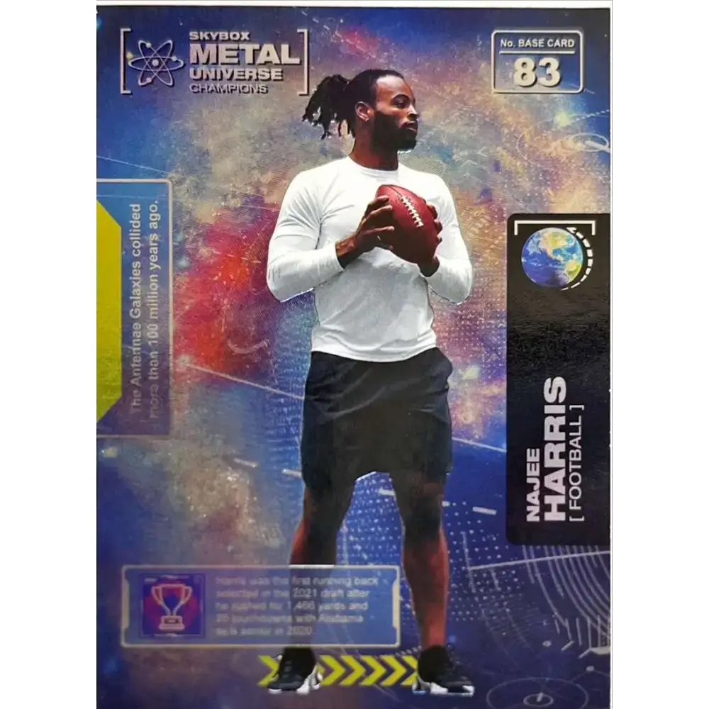2021 Skybox Metal Universe Champions NM-MT #83 Najee Harris RC Football Card - Football Card Single