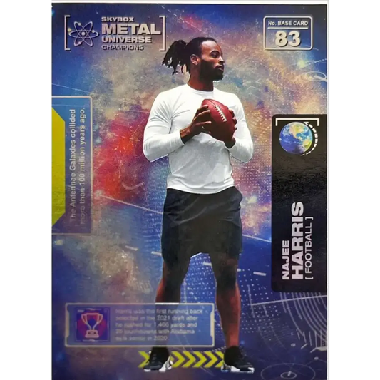 2021 Skybox Metal Universe Champions NM-MT #83 Najee Harris RC Football Card - Football Card Single