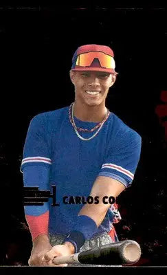2021 SkyBox Metal Universe Champs #FF29 Carlos Colmenarez Fresh Found Copper - Baseball Card Single
