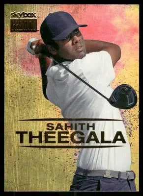 2021 Skybox Premium Metal Universe Champions Sahith Theegala #S-19 Golf - Other