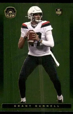 2021 Super Glow 1st Ever Grant Gunnell #22 Football - Football Card Single