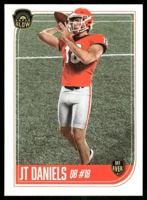 2021 Super Glow 1st Ever JT Daniels #BASE-1ST Football - Football Card Single