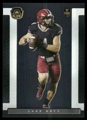 2021 Super Glow 1st Ever Luke Doty #34 Football - Football Card Single