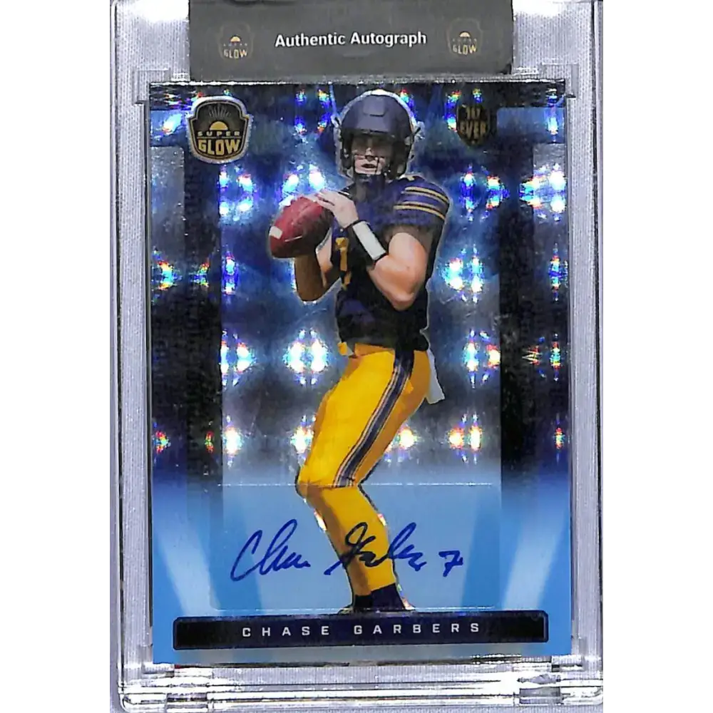 2021 Super Glow #23 Chase Garbers NM-MT Auto California Golden Bears - Football Card Single
