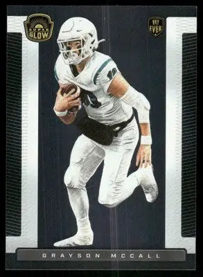 2021 Super Glow Grayson McCall #19 Football - Football Card Single