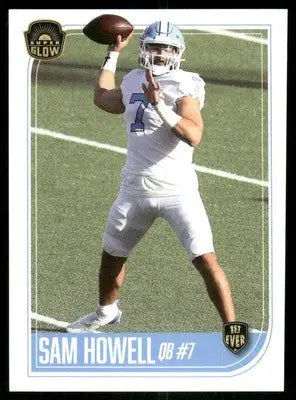 2021 Super Glow Sam Howell #BASE-1ST Football - Football Card Single