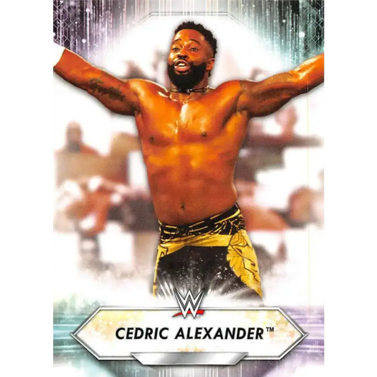 2021 Topps #102 Cedric Alexander NM-MT Wrestling Card - Wrestling Card Single