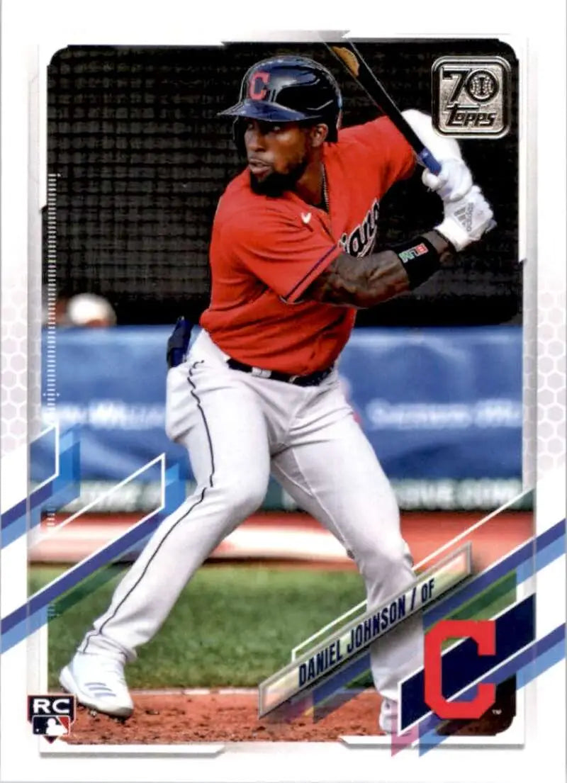 2021 Topps #103 Daniel Johnson NM-MT RC Rookie Cleveland Indians Baseball Card