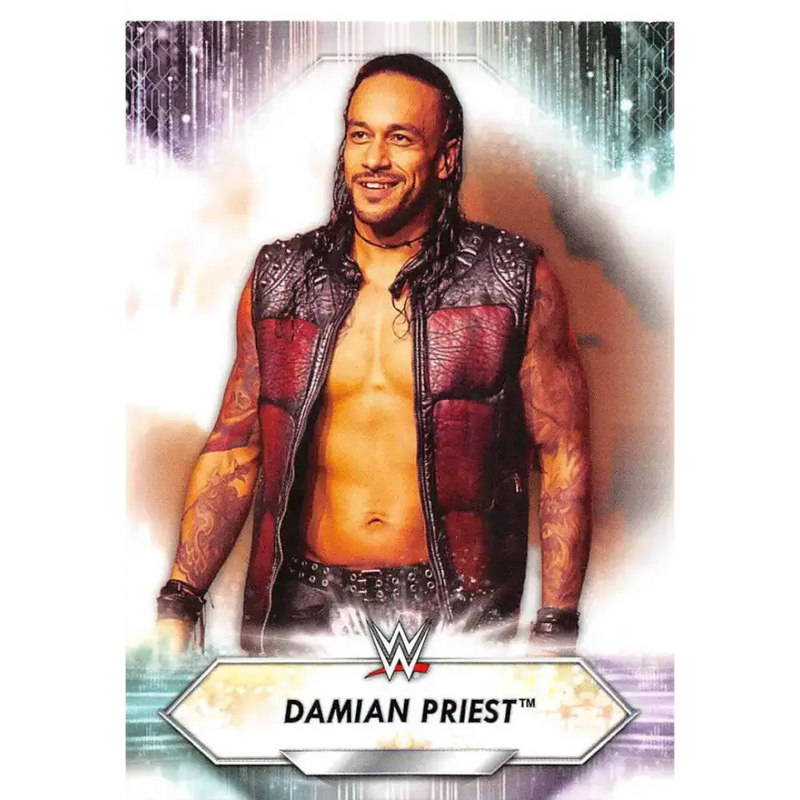 2021 Topps #104 Damian Priest NM-MT Wrestling Card - Wrestling Card Single