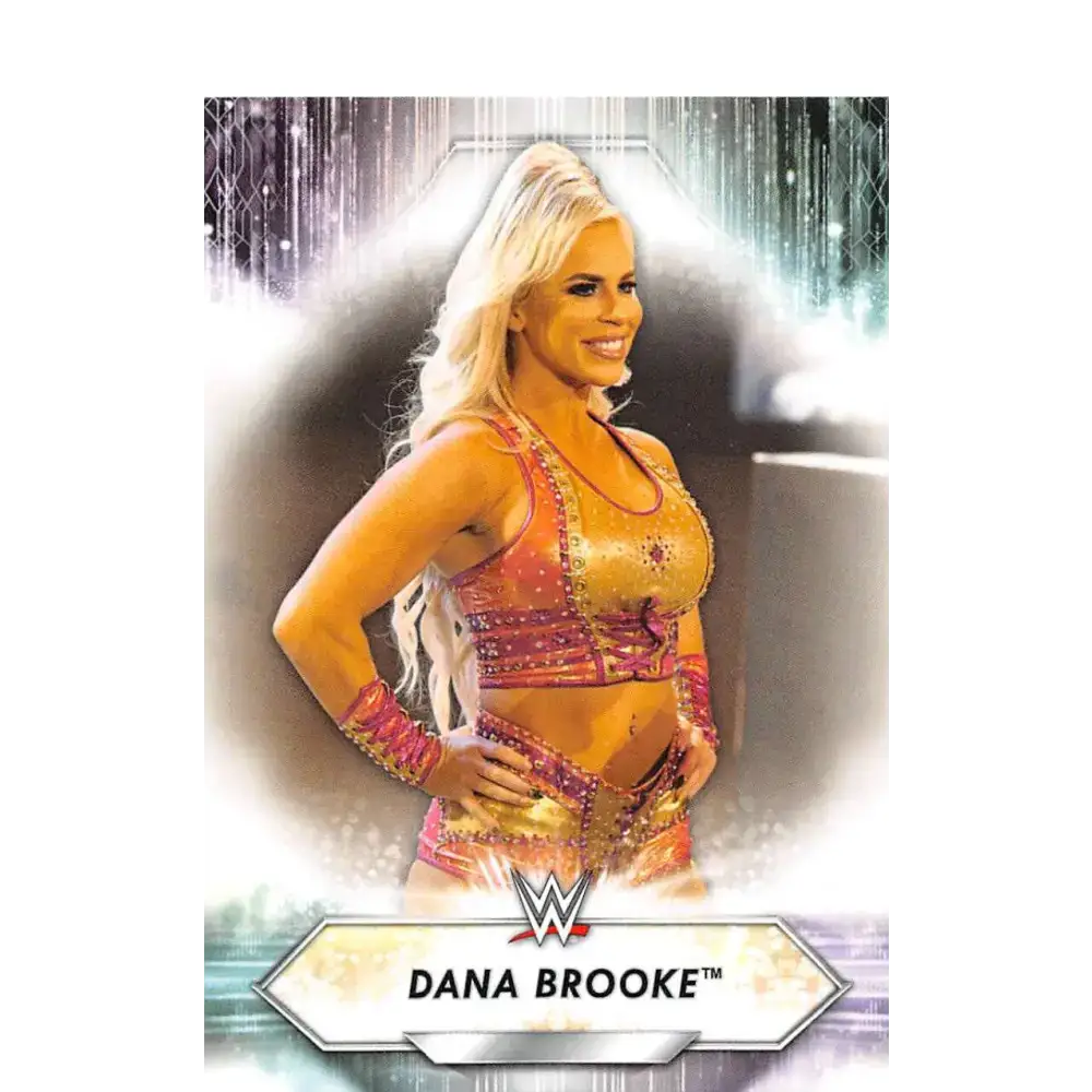 2021 Topps #105 Dana Brooke NM-MT Wrestling Card - Non-Sports Card Single