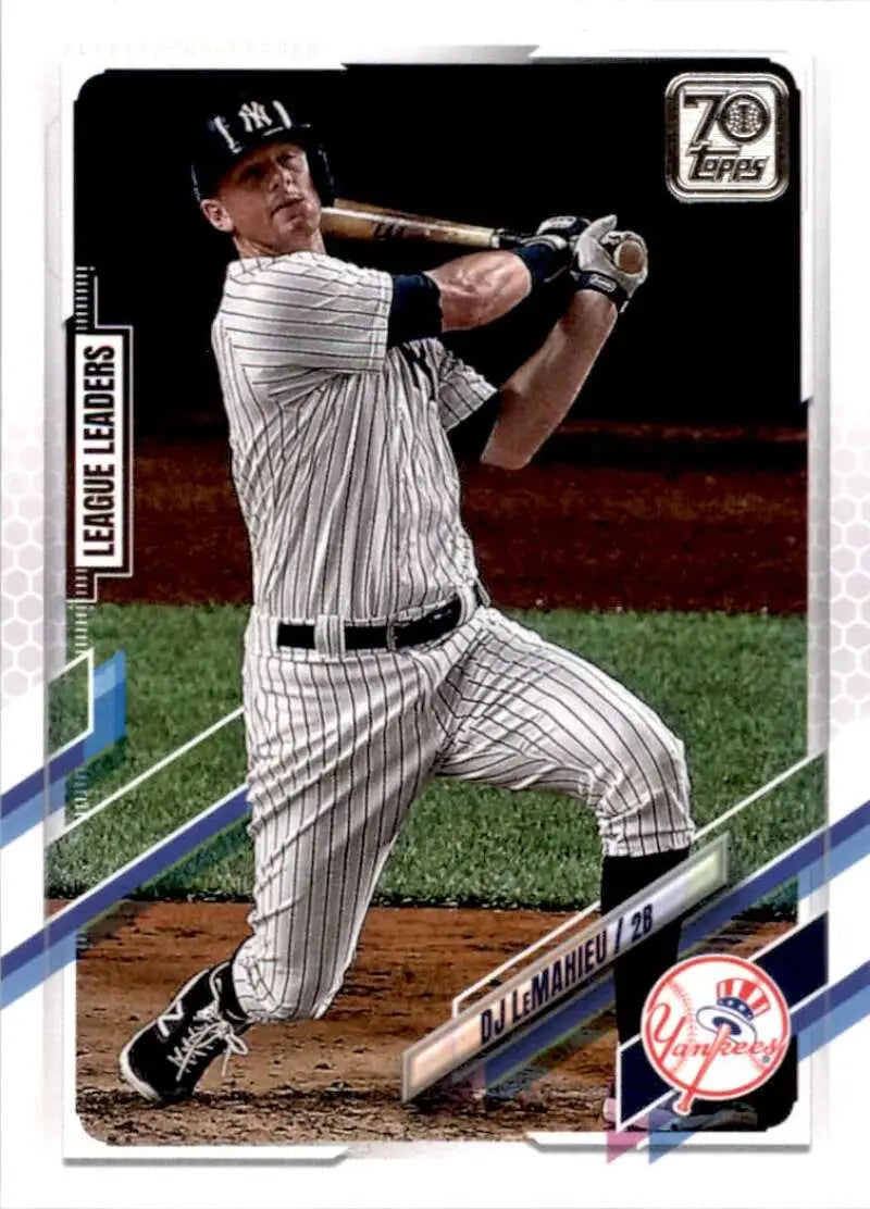 2021 Topps #108 DJ LeMahieu NM-MT New York Yankees Baseball Card - Baseball Card Single