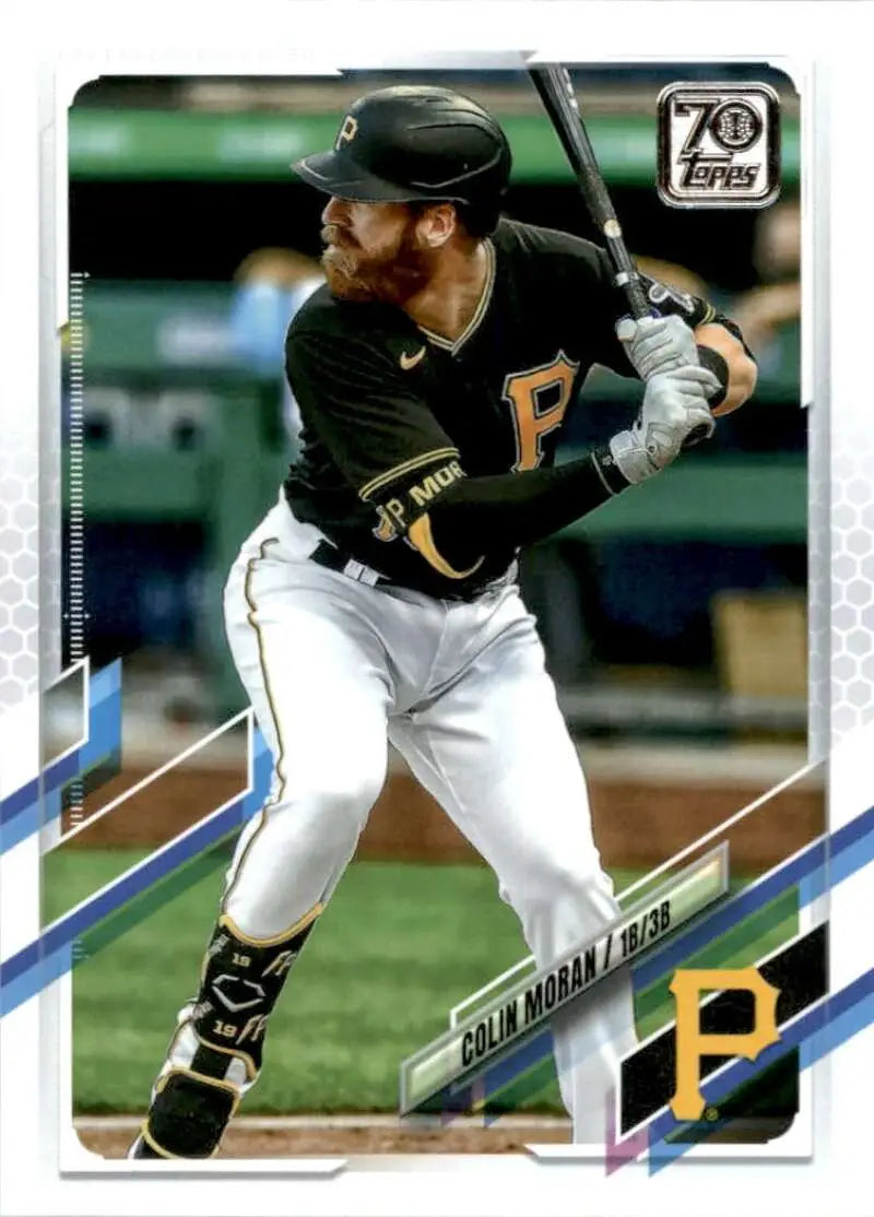 2021 Topps #114 Colin Moran NM-MT Pittsburgh Pirates Baseball Card - Baseball Card Single