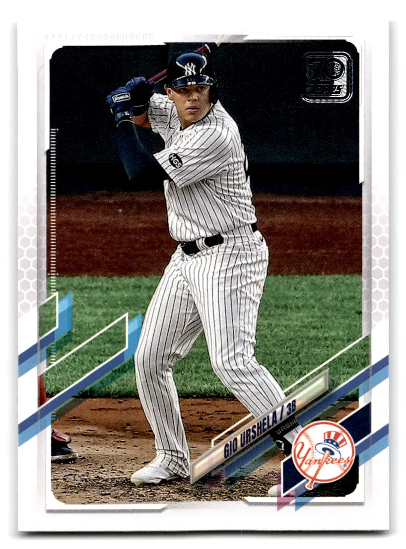 2021 Topps - #117 Gio Urshela New York Yankees - Baseball Card Single