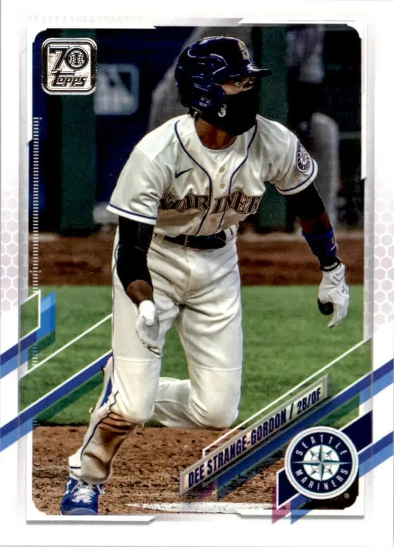2021 Topps #119 Dee Strange-Gordon NM-MT Seattle Mariners Baseball Card - Baseball Card Single