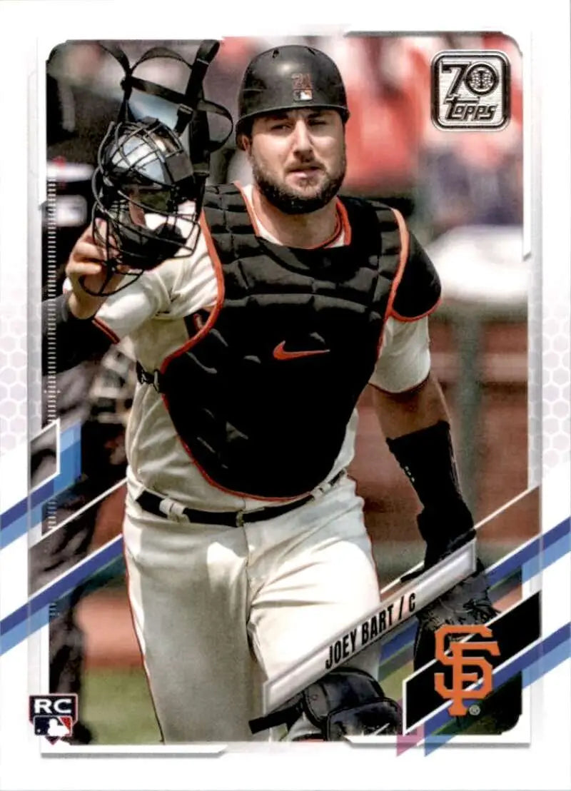 2021 Topps #12 Joey Bart NM-MT RC Rookie San Francisco Giants Baseball Card - Baseball Card Single