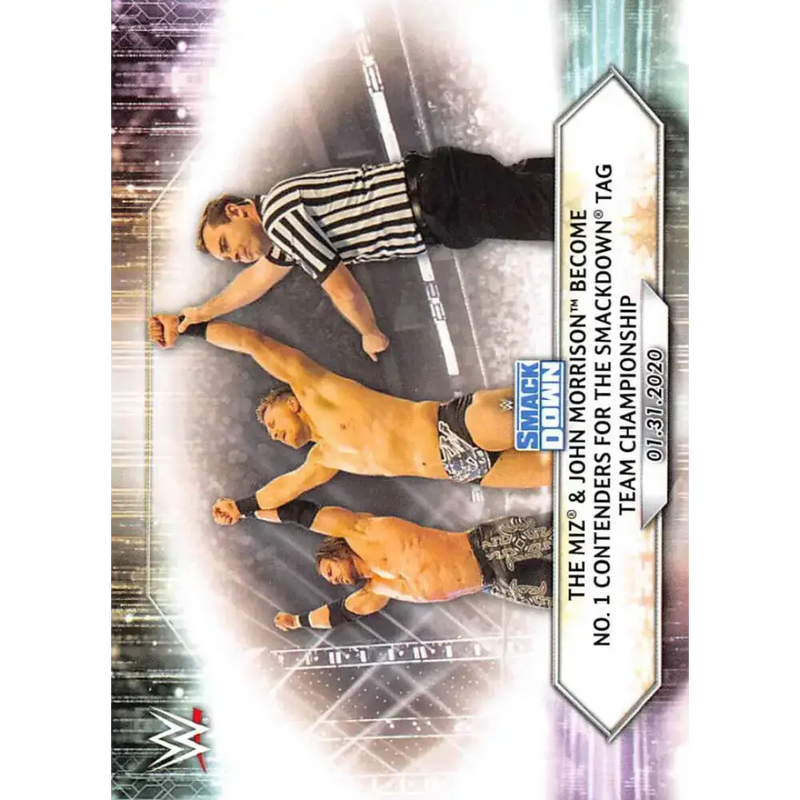 2021 Topps #12 The Miz/John Morrison NM-MT Wrestling Card - Non-Sports Card Single