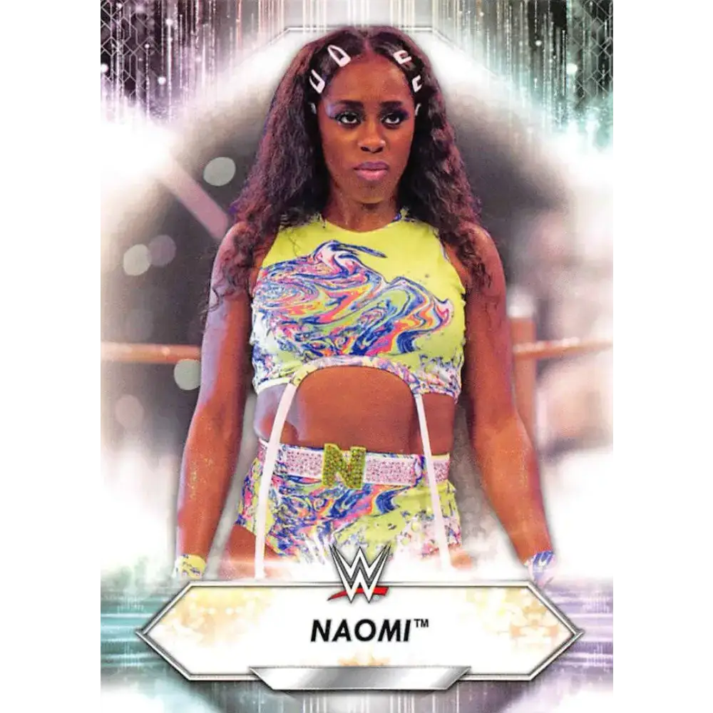 2021 Topps #121 Naomi NM-MT Wrestling Card - Other