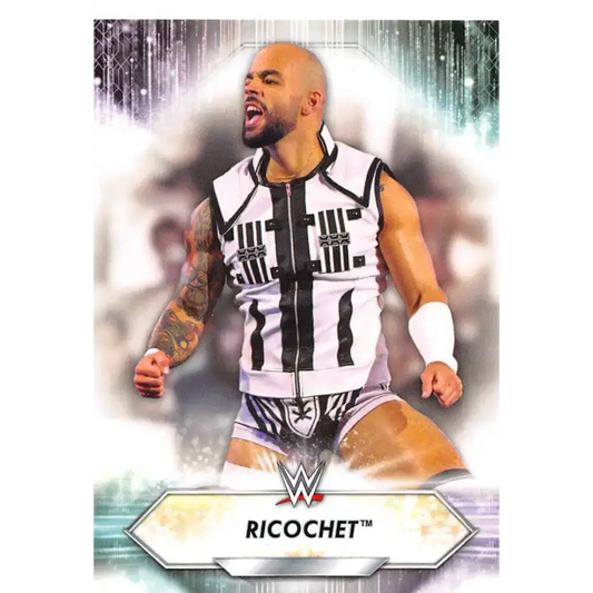 2021 Topps #128 Ricochet NM-MT Wrestling Card - Wrestling Card Single