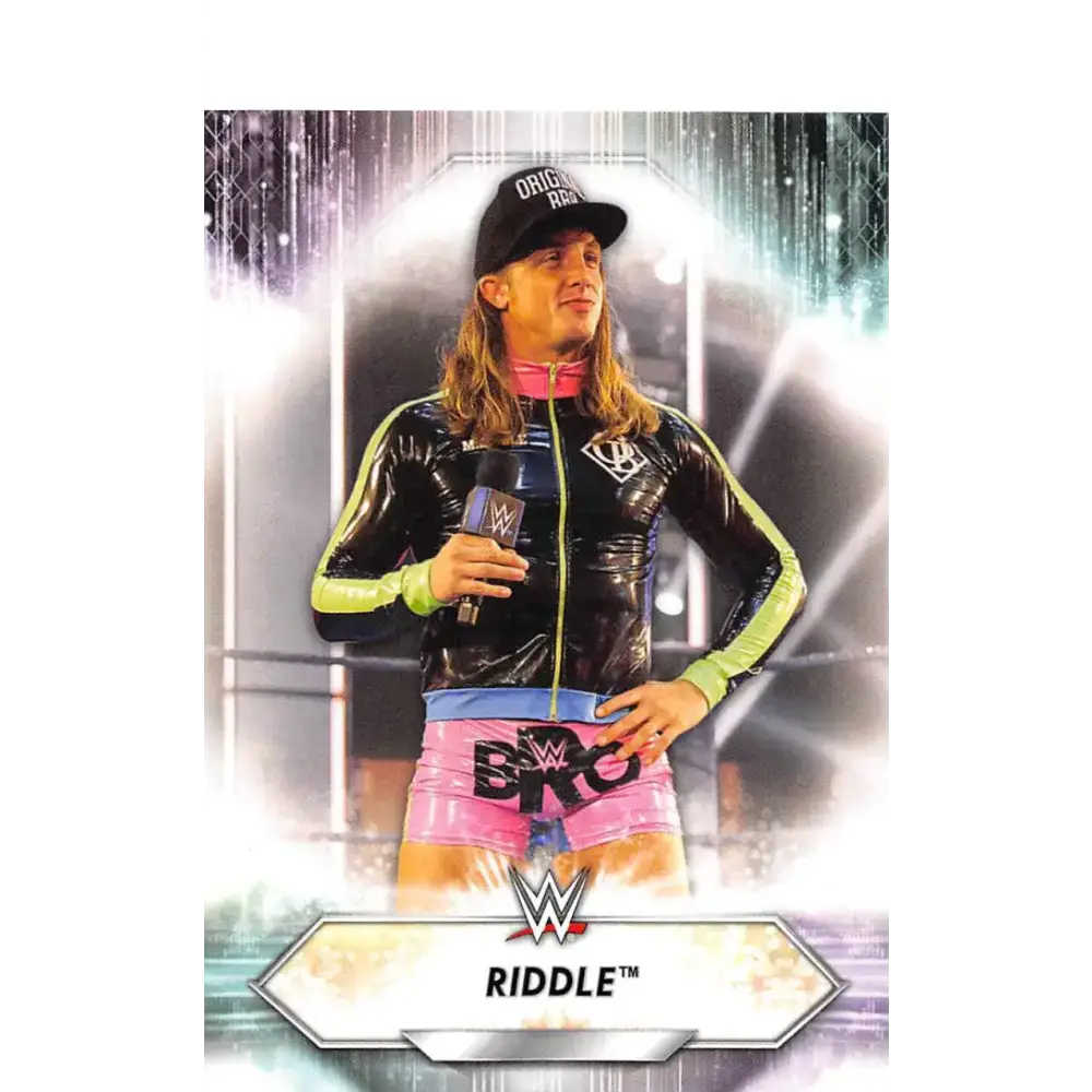 2021 Topps #129 Riddle NM-MT Wrestling Card - Wrestling Card Single