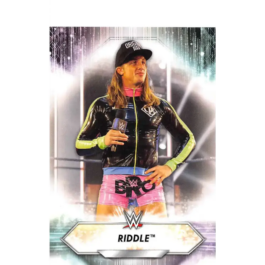 2021 Topps #129 Riddle NM-MT Wrestling Card - Wrestling Card Single