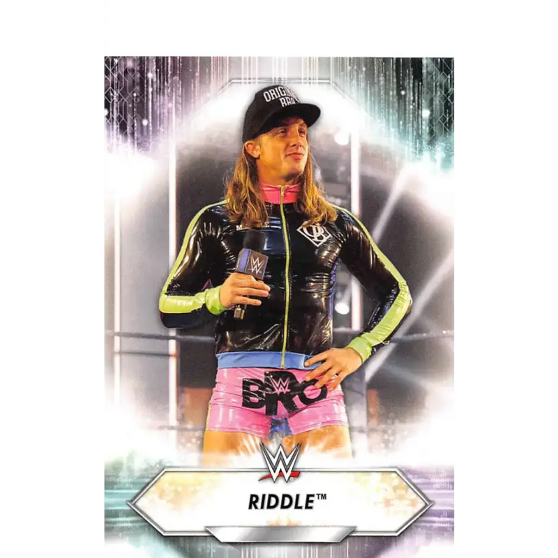 2021 Topps #129 Riddle NM-MT Wrestling Card - Wrestling Card Single