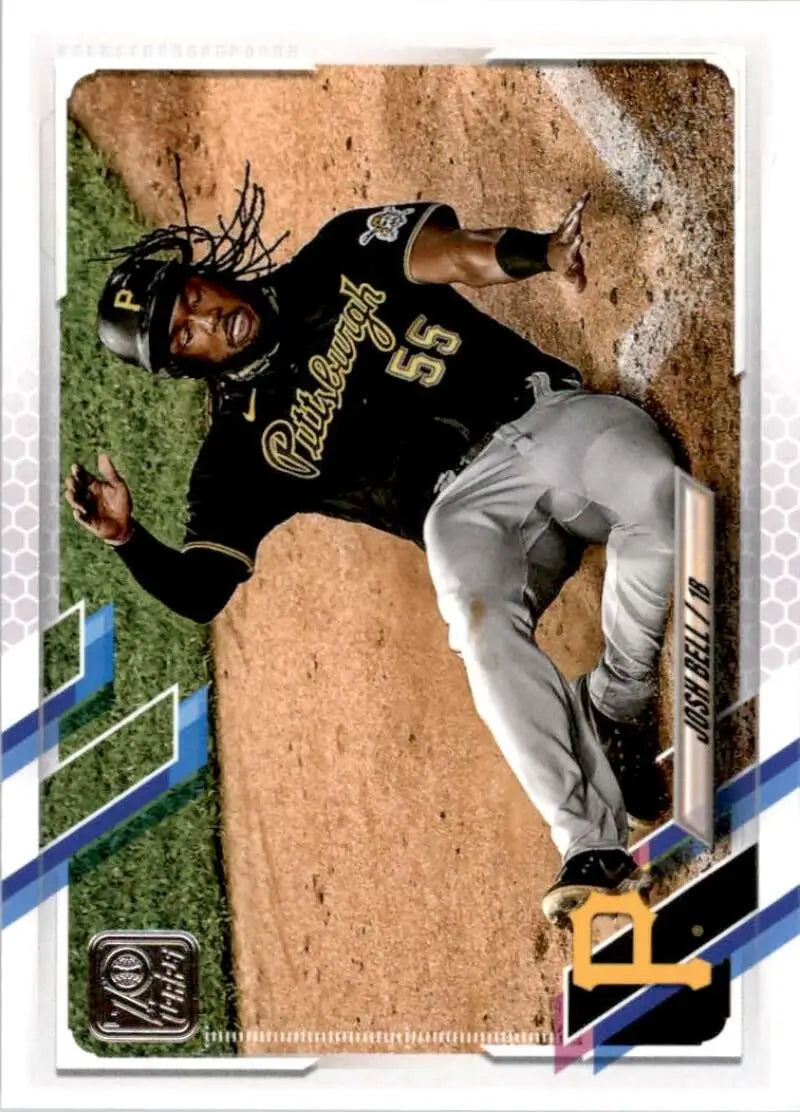 2021 Topps #130 Josh Bell NM-MT Pittsburgh Pirates Baseball Card - Baseball Card Single