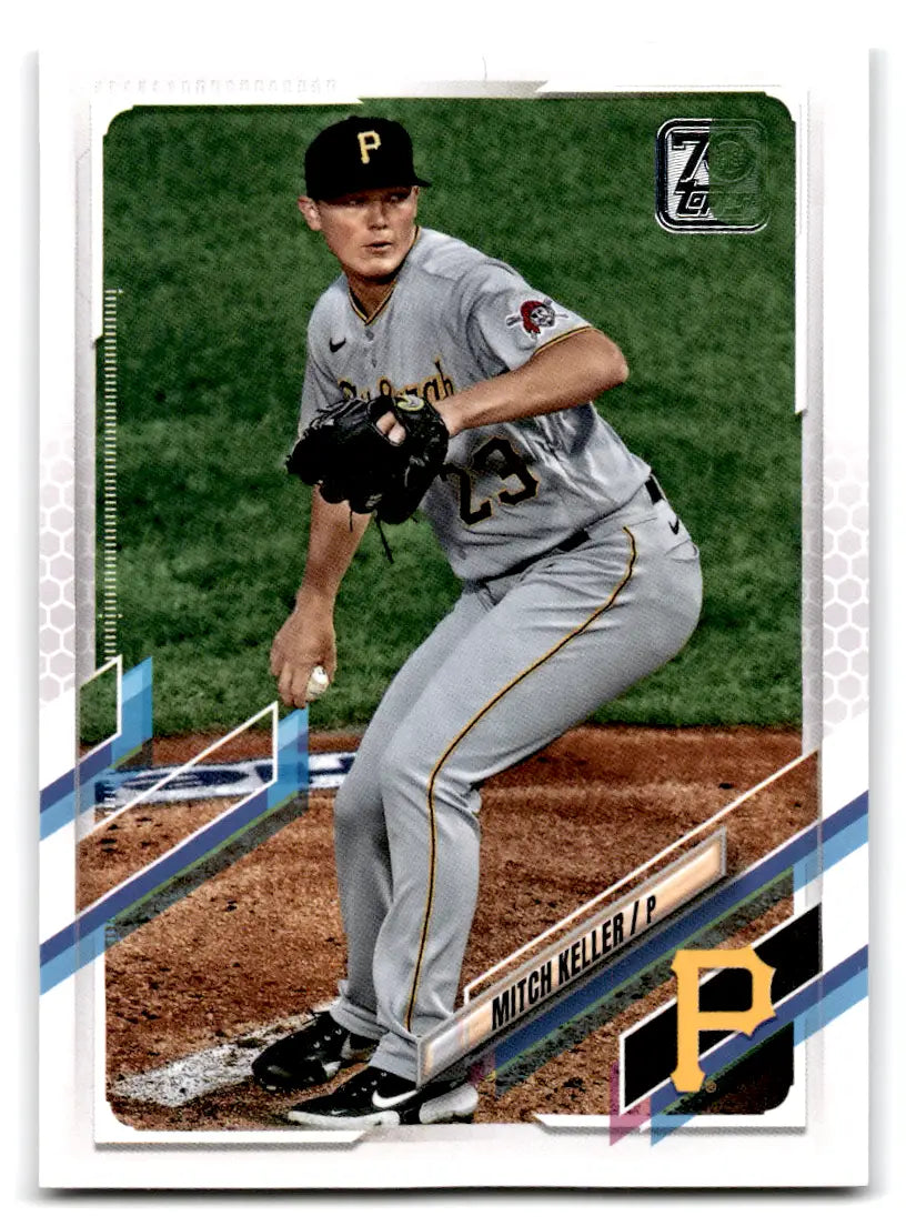 2021 Topps - #133 Mitch Keller Pirates - Baseball Card Single