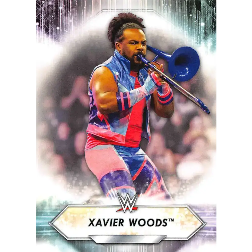 2021 Topps #135 Xavier Woods NM-MT Wrestling Card - Non-Sports Card Single