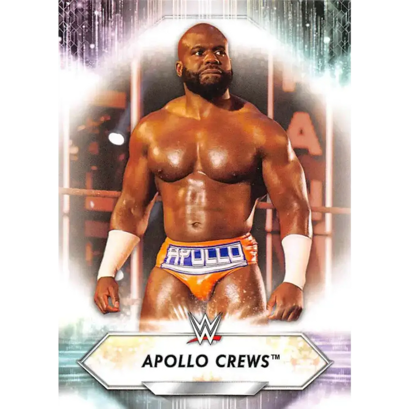 2021 Topps #137 Apollo Crews NM-MT Wrestling Card - Wrestling Card Single