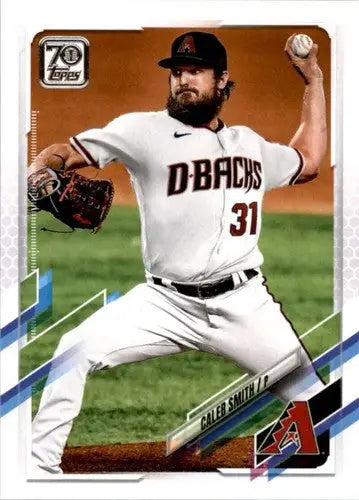 2021 Topps #141 Caleb Smith NM-MT Diamondbacks ID:34266 - Baseball Card Single