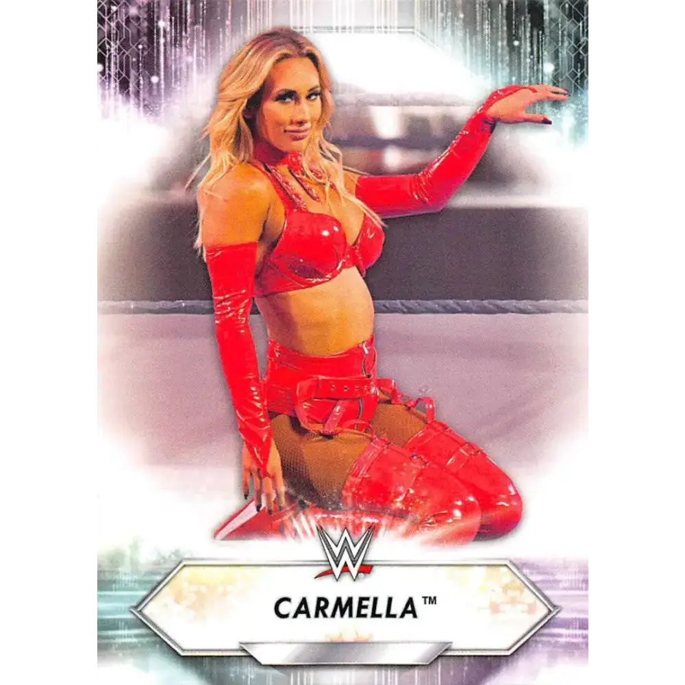 2021 Topps #142 Carmella NM-MT Wrestling Card - Non-Sports Card Single