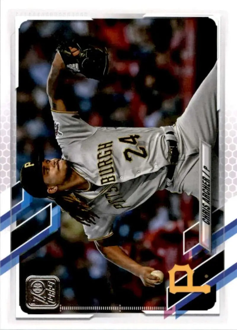 2021 Topps #148 Chris Archer NM-MT Pittsburgh Pirates Baseball Card - Baseball Card Single