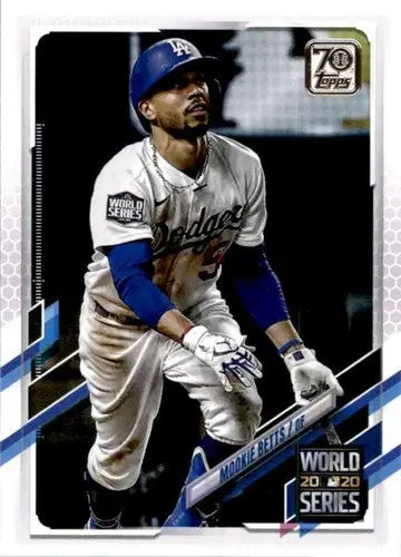 2021 Topps #15 Mookie Betts NM-MT Dodgers ID:74837 - Baseball Card Single