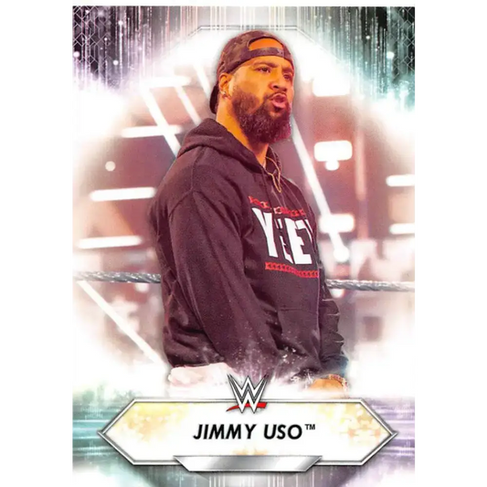 2021 Topps #150 Jimmy Uso NM-MT Wrestling Card - Wrestling Card Single