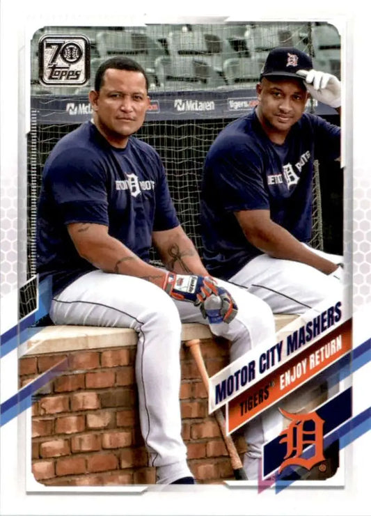 2021 Topps #152 Motor City Mashers NM-MT Detroit Tigers Baseball Card - Baseball Card Single