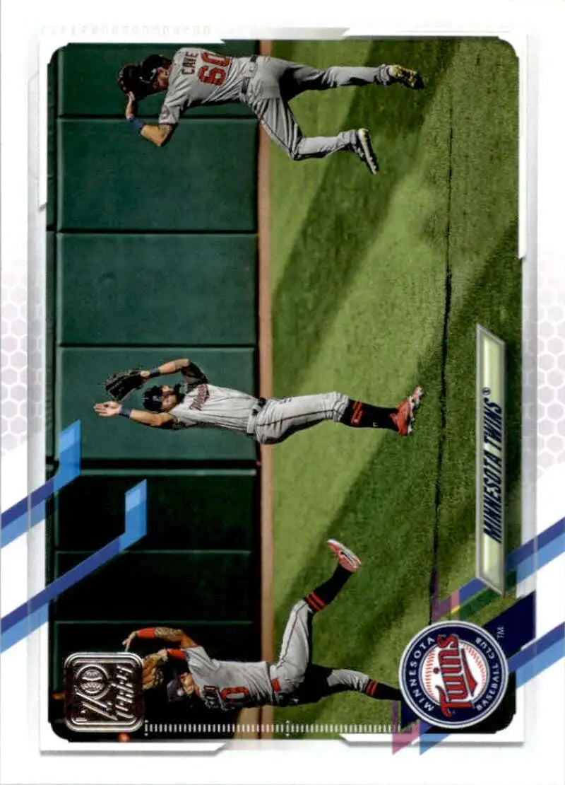 2021 Topps #156 Minnesota Twins NM-MT Baseball Card - Baseball Card Single