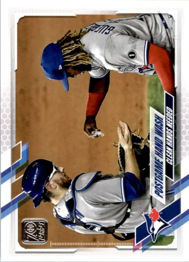 2021 Topps #159 Postgame Hand Wash NM-MT Toronto Blue Jays Baseball Card - Baseball Card Single