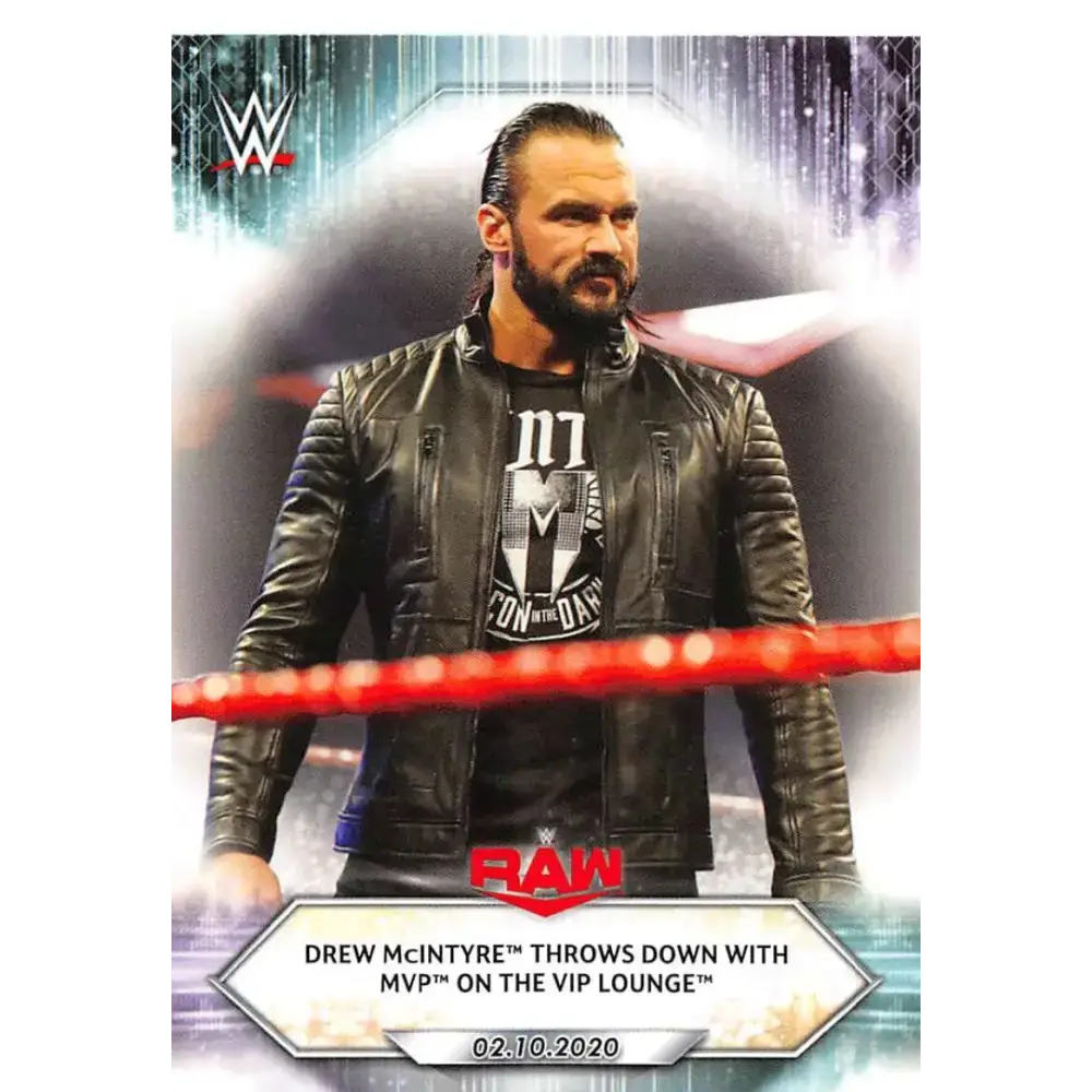 2021 Topps #16 Drew McIntyre NM-MT Wrestling Card - Non-Sports Card Single