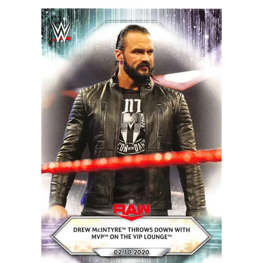2021 Topps #16 Drew McIntyre NM-MT Wrestling Card - Wrestling Card Single