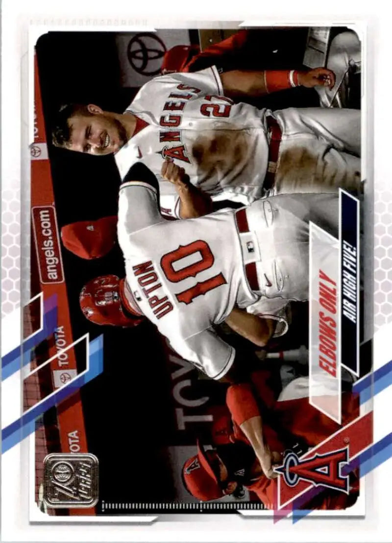 2021 Topps #166 Elbows Only NM-MT Los Angeles Angels Baseball Card - Baseball Card Single