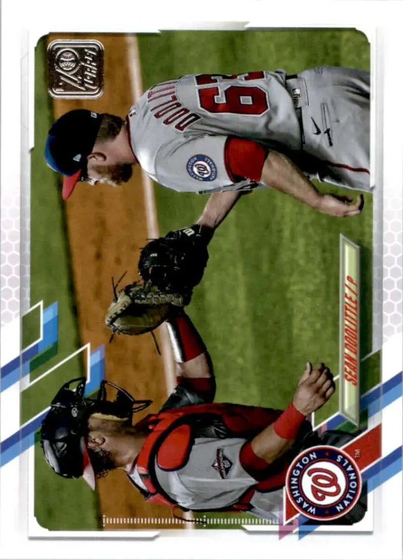 2021 Topps #17 Sean Doolittle NM-MT Washington Nationals Baseball Card - Baseball Card Single