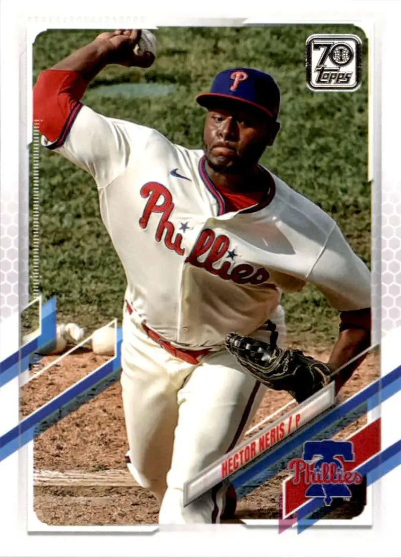2021 Topps #171 Hector Neris NM-MT Philadelphia Phillies Baseball Card - Baseball Card Single