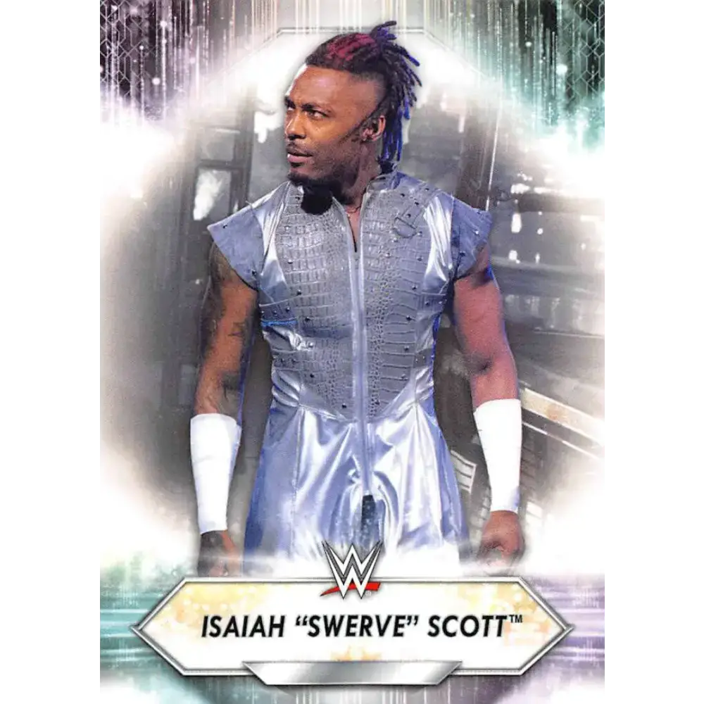 2021 Topps #177 Isaiah Swerve Scott NM-MT Wrestling Card - Wrestling Card Single