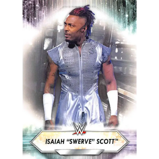 2021 Topps #177 Isaiah Swerve Scott NM-MT Wrestling Card - Wrestling Card Single