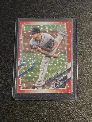 2021 Topps #177 Ryan Castellani Red #/199 - Baseball Card Single