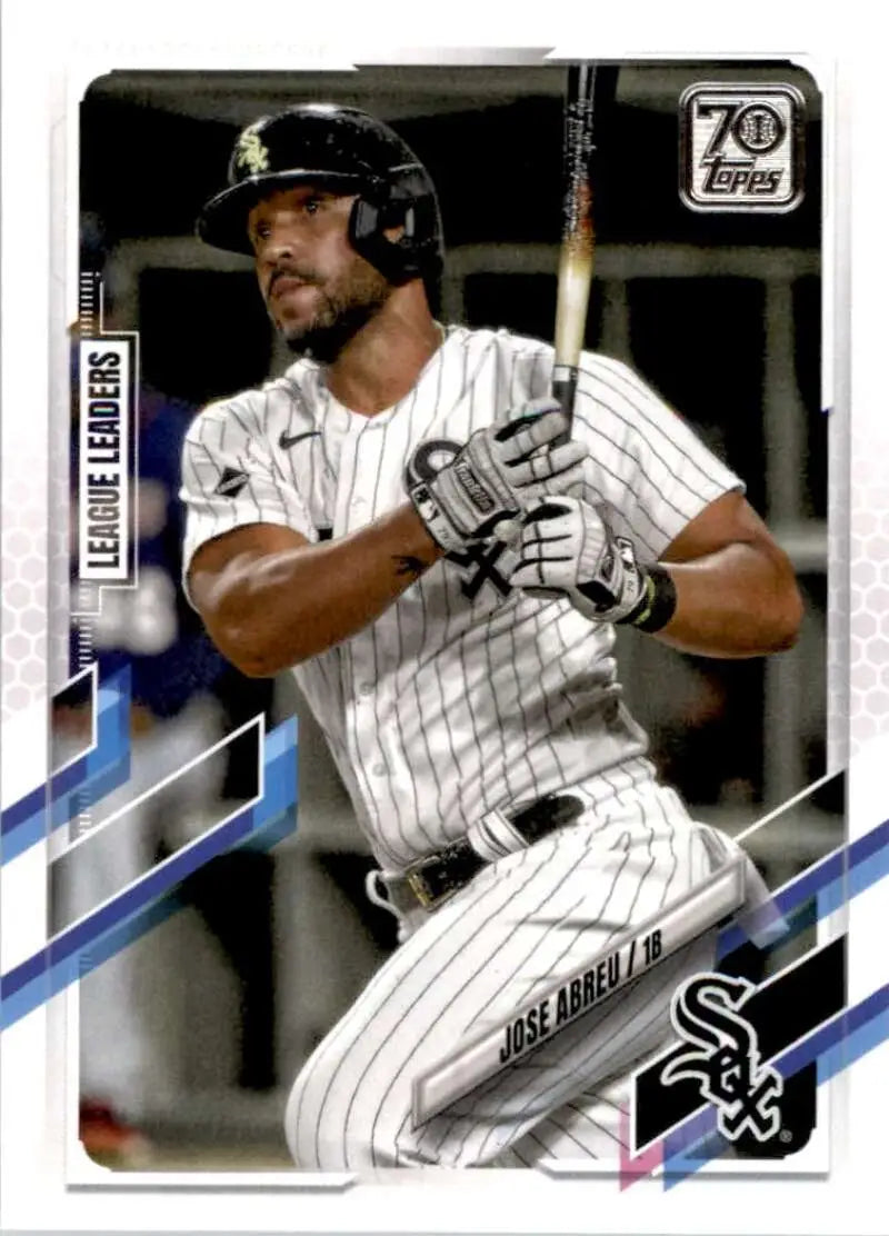2021 Topps #180 Jose Abreu NM-MT Chicago White Sox Baseball Card - Baseball Card Single