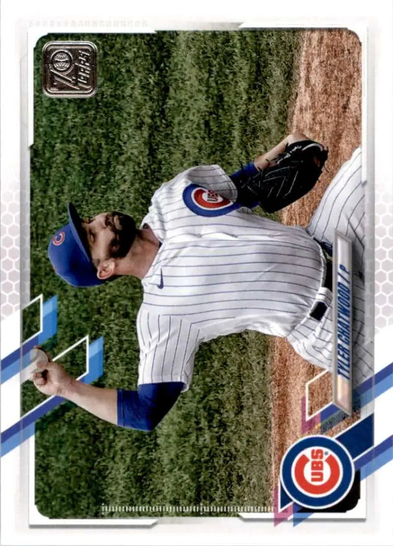 2021 Topps #184 Tyler Chatwood NM-MT Chicago Cubs Baseball Card - Baseball Card Single