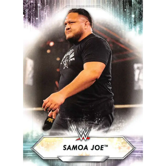 2021 Topps #185 Samoa Joe NM-MT Wrestling Card - Wrestling Card Single