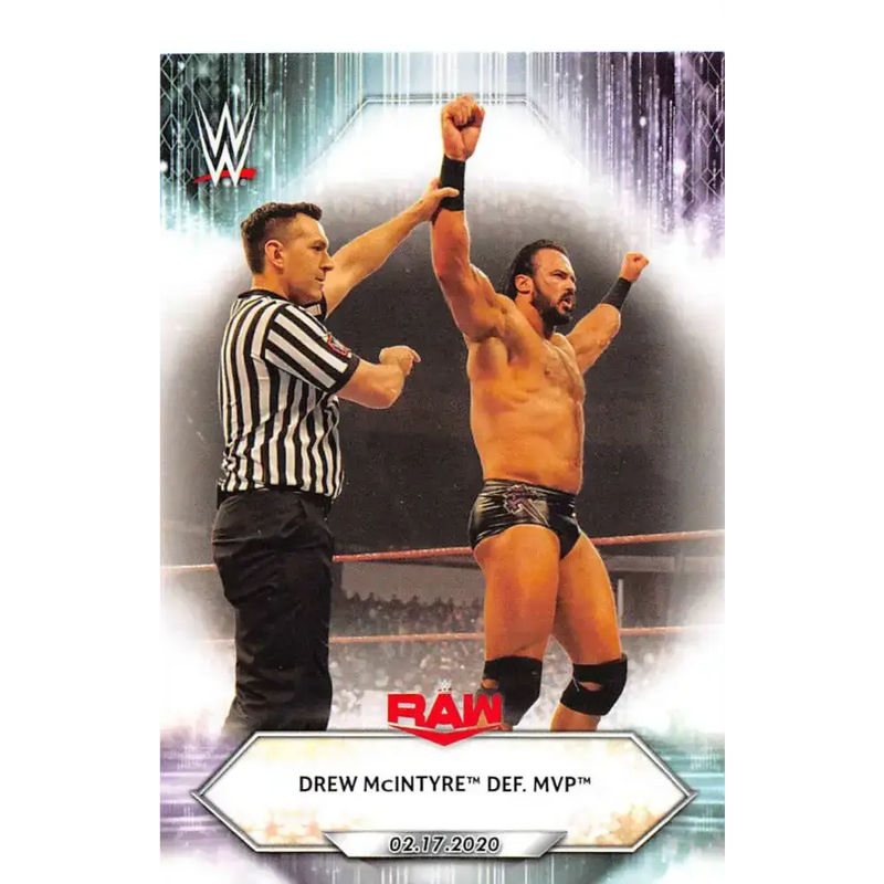 2021 Topps #19 Drew McIntyre NM-MT Wrestling Card - Non-Sports Card Single